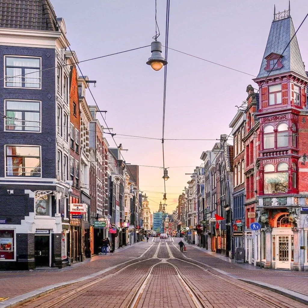 shoppen in de Kalverstraat en Leidsestraat