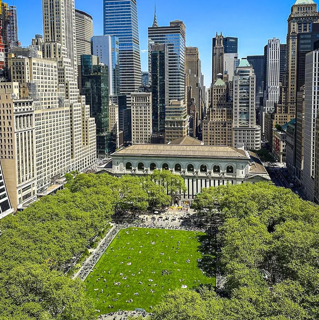 Bryant Park 
new york