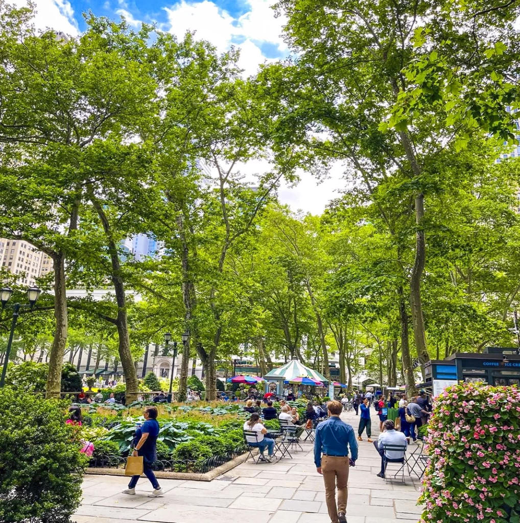Bryant Park 
new york