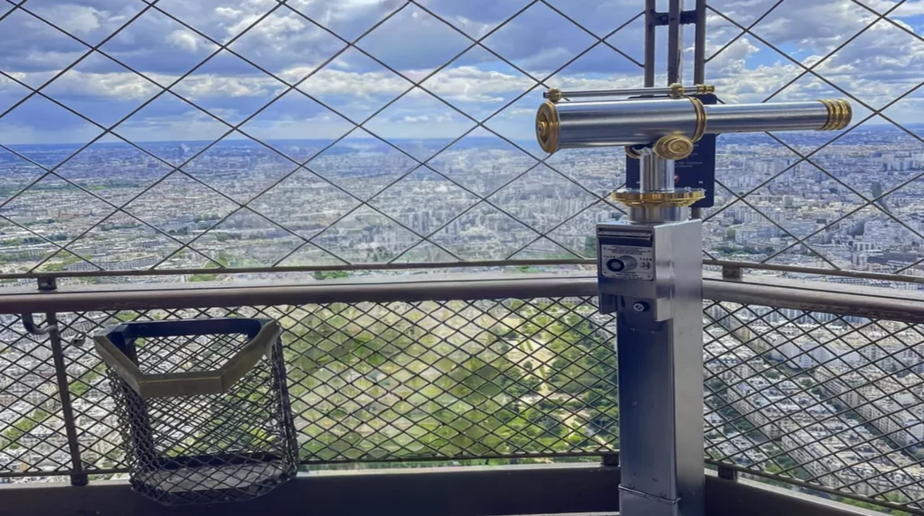 Top van de Eiffeltoren