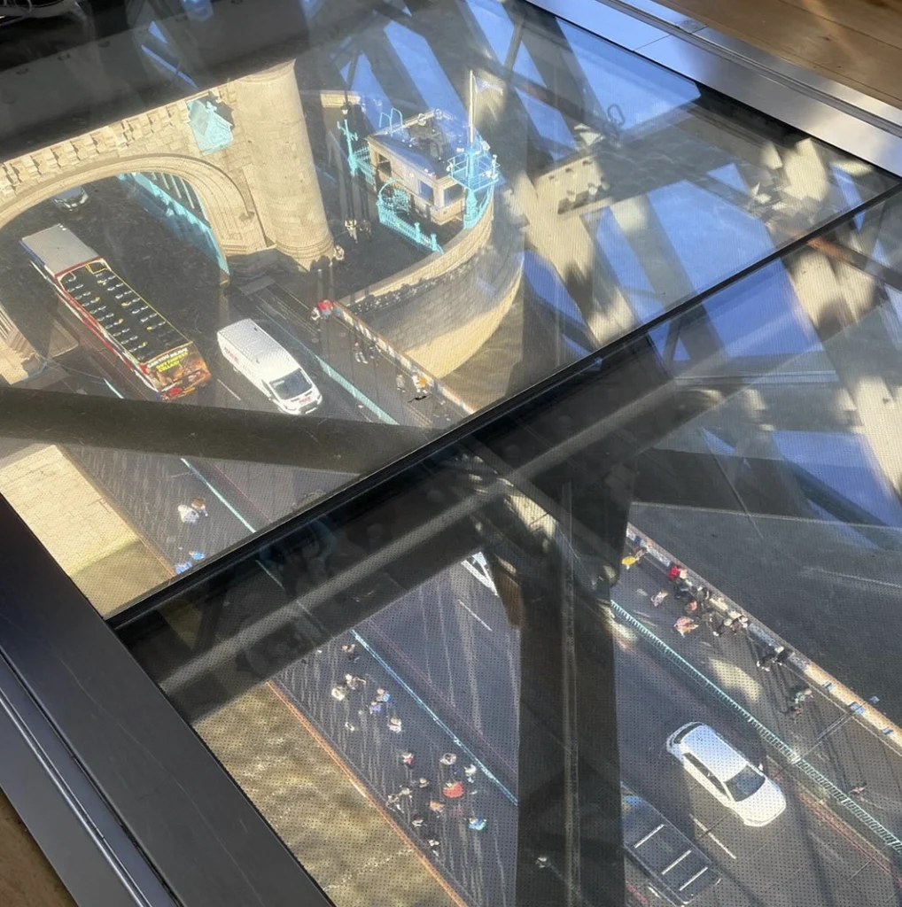 glass floor Tower Bridge Experience-london