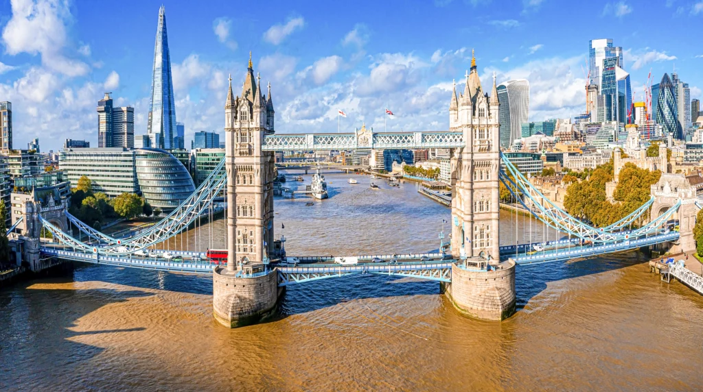 Tower Bridge in london