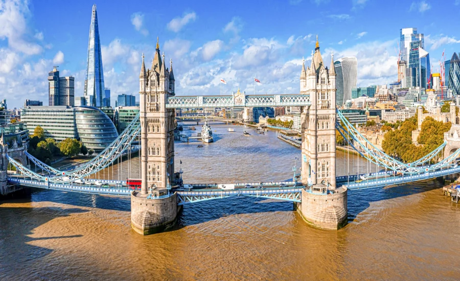 Tower Bridge in london