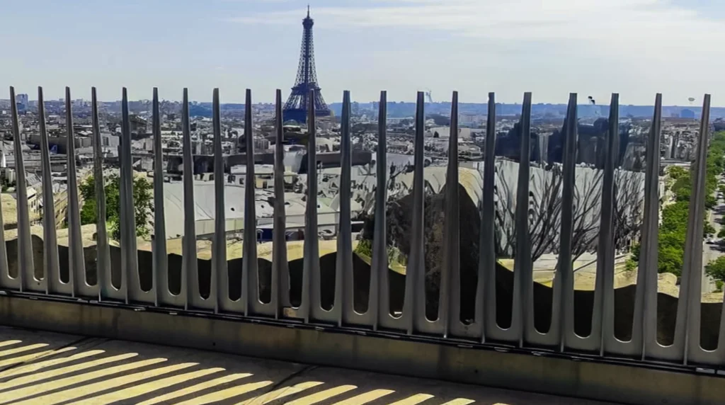 dakterras van de Arc de Triomphe