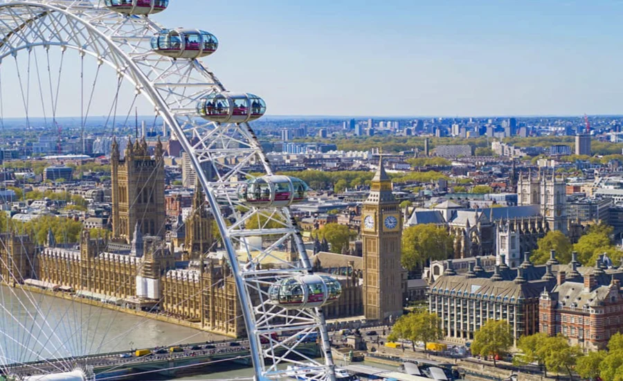 London Eye in London