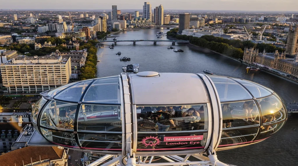 Aussicht vom London Eye
