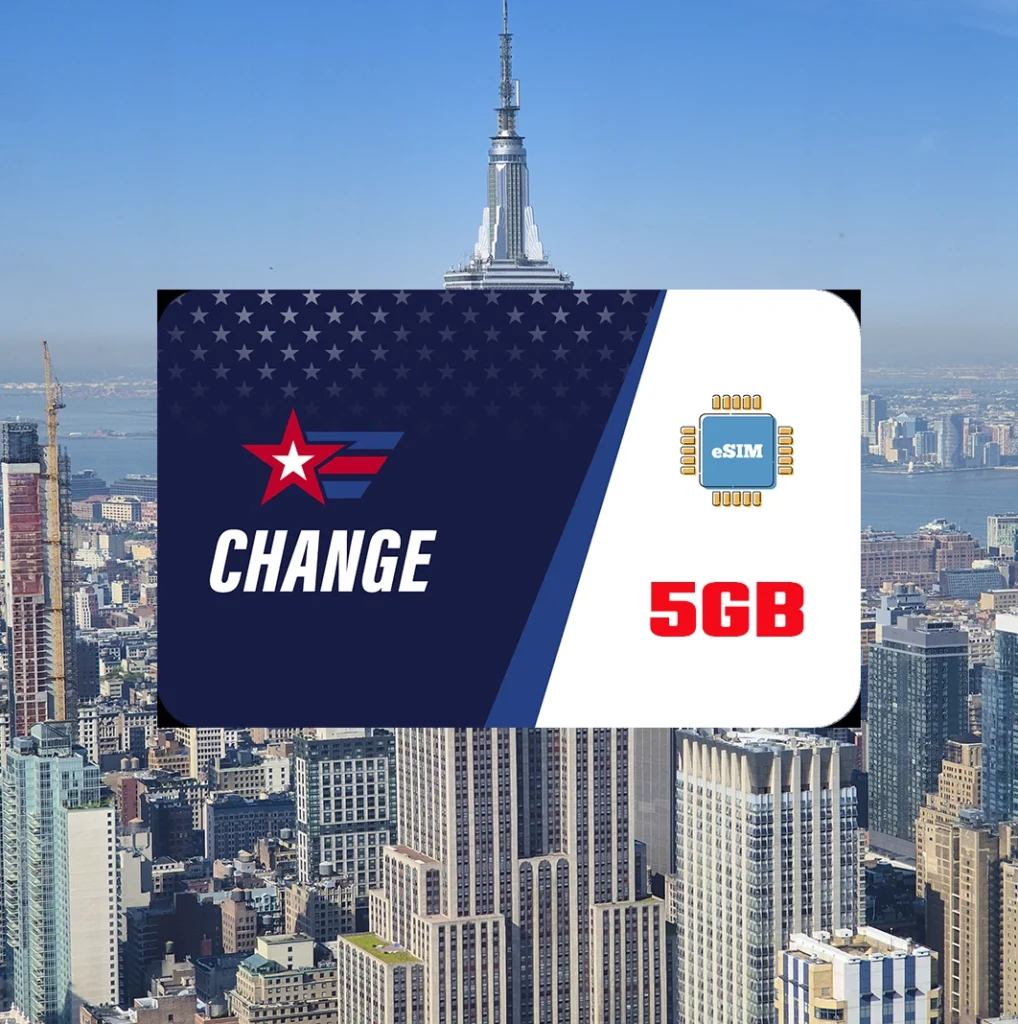 eSIM-airalo New York Amerika