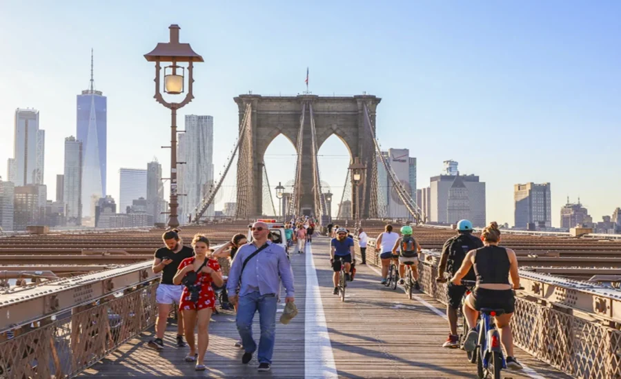 Fietsen in New York: Fietsroutes en Fietsen huren in New York
Fietsen in New York
Cycling in New York
Radfahren in New York