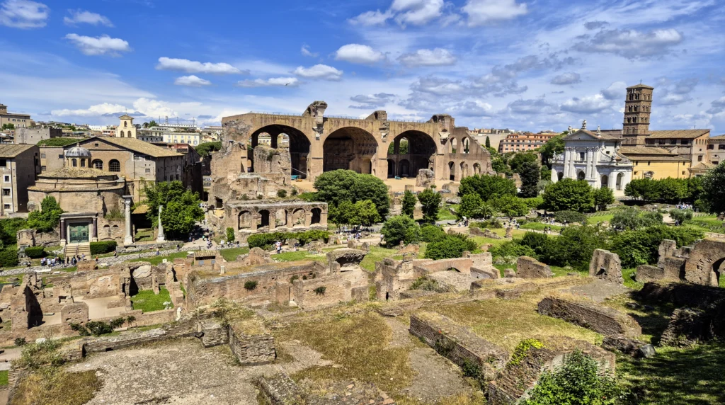 Basilika von Maxentius und Konstantin, Forum Romanum in Rom
