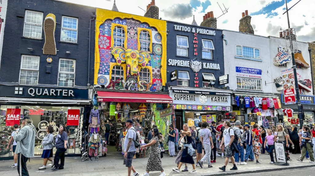 Camden stedentrip naar Londen city ​​trip to London Städtereise nach London Camden Town-londen