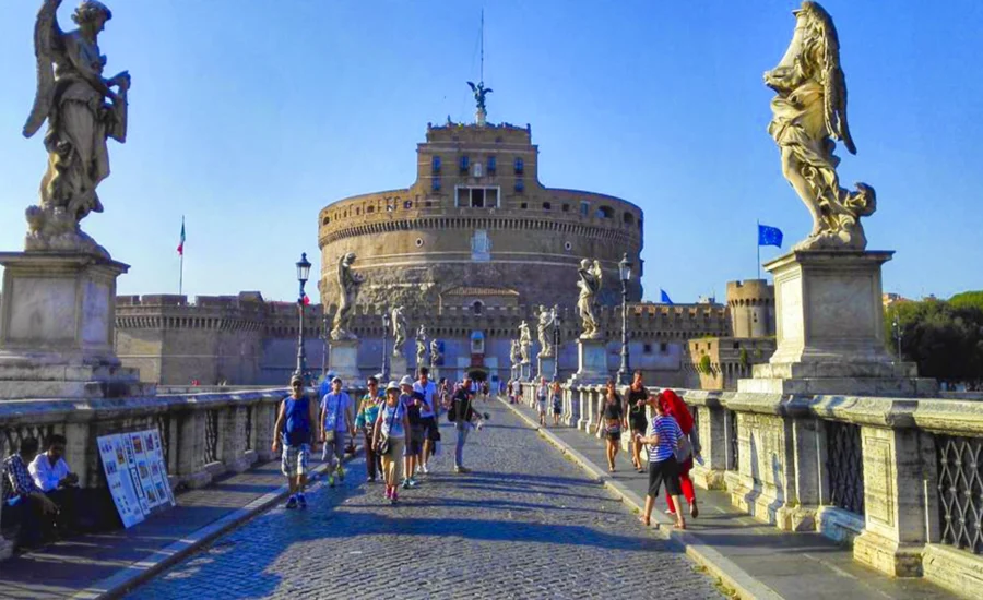 Castel Sant’Angelo in rome 4 dagen in rome 4 days in rome 4 Tage in Rom Engelenburcht Engelsburg