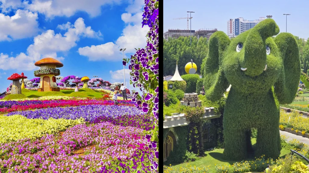 Dubai Miracle Garden in Doubai