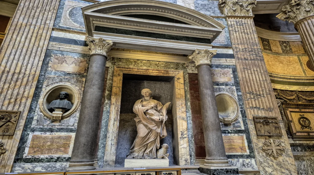 Grab von Raffael im Pantheon in Rom
