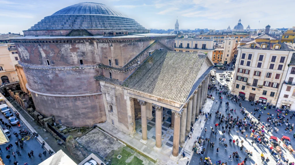 Pantheon in Rom, 4 Tage in Rom
