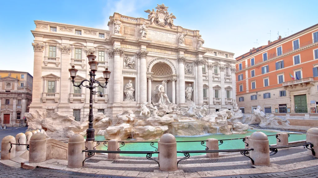 Trevifontein in Rome Trevi Fountain in Rome Trevi-Brunnen in Rom 4 dagen in rome 4 days in rome 4 Tage in Rom