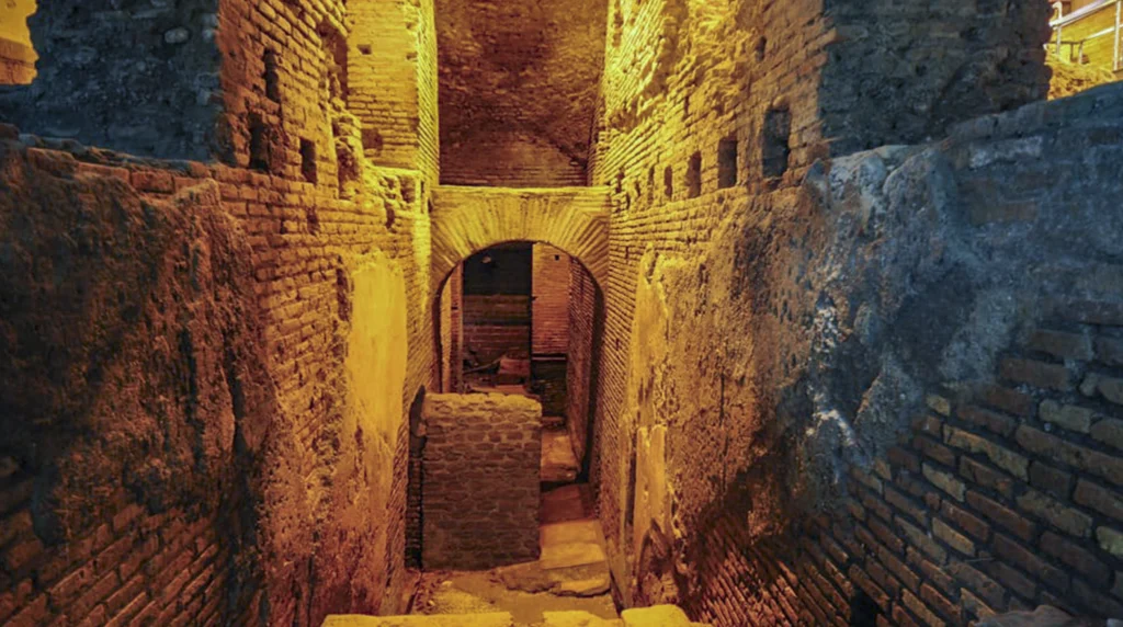Ruinen des Trevi-Brunnens