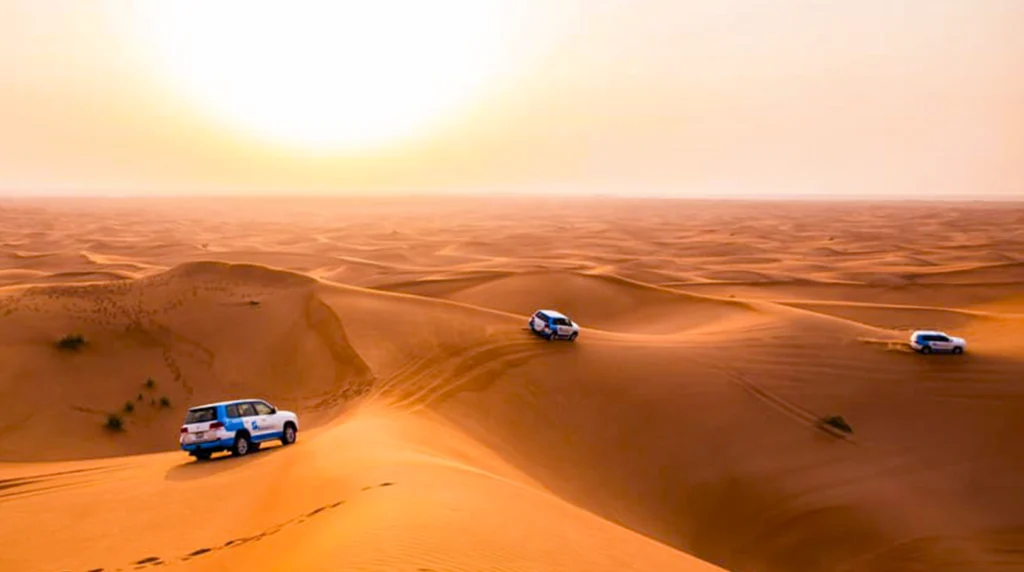 Woestijnsafari in Dubai