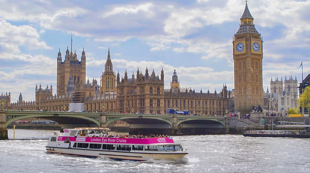 Bootsfahrt in London