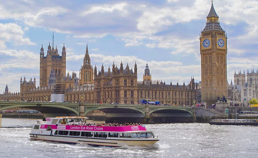 Bootsfahrt in London