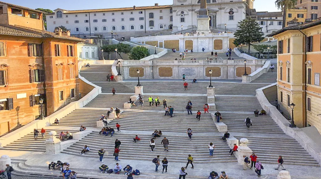 the Spanish Steps – La Scalinata