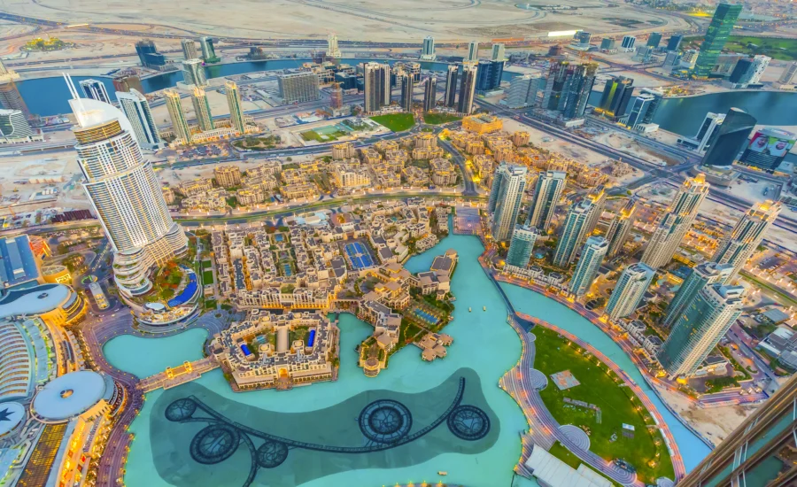 stedentrip naar Dubai city ​​trip to Dubai Städtetrip nach Dubai