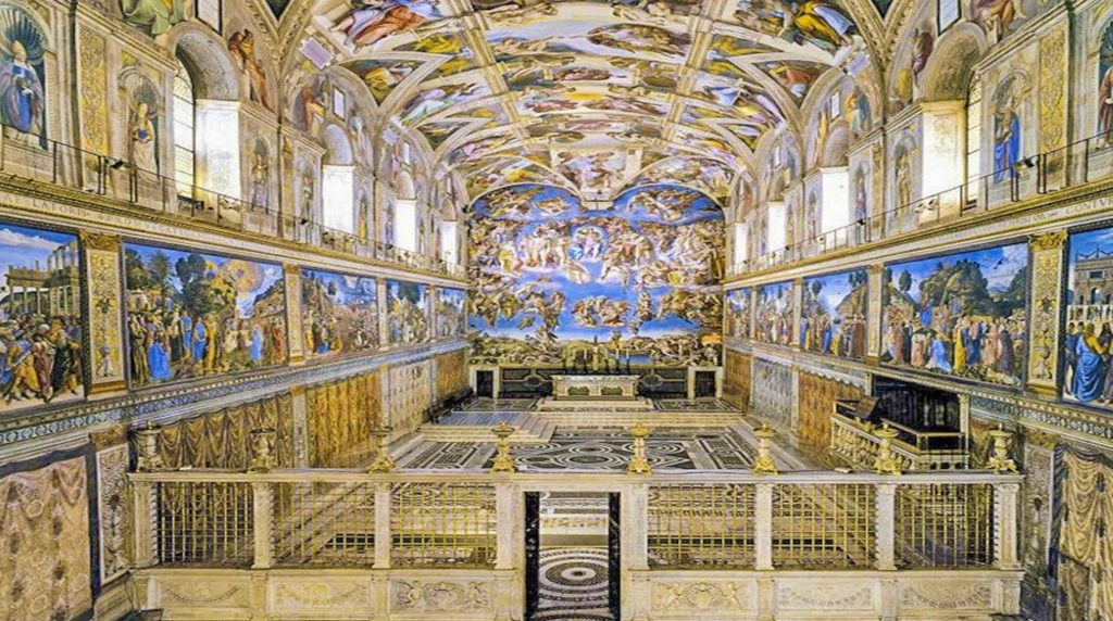 The Sistine Chapel in Rome, Sights in Vatican City