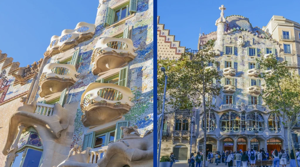 Casa Batlló in Barcelona-spain
