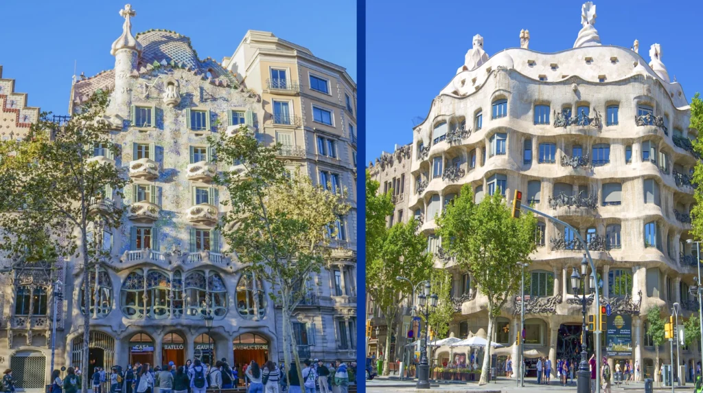 Casa Batlló of Casa Milà
