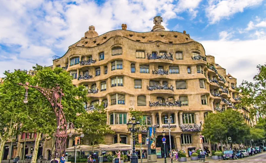 Casa Mila in Barcelona