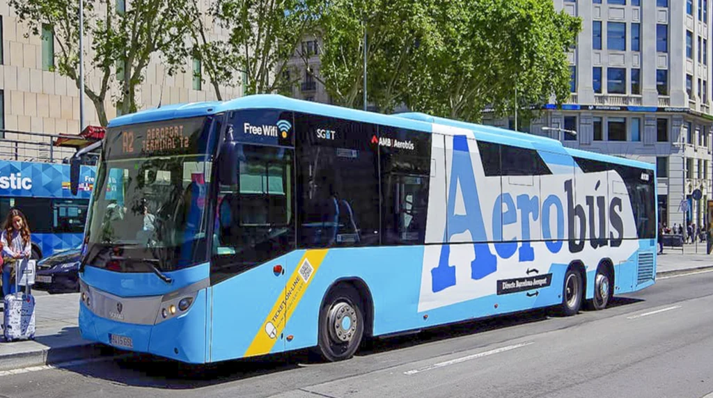 De Aerobús-vliegveld barcelona