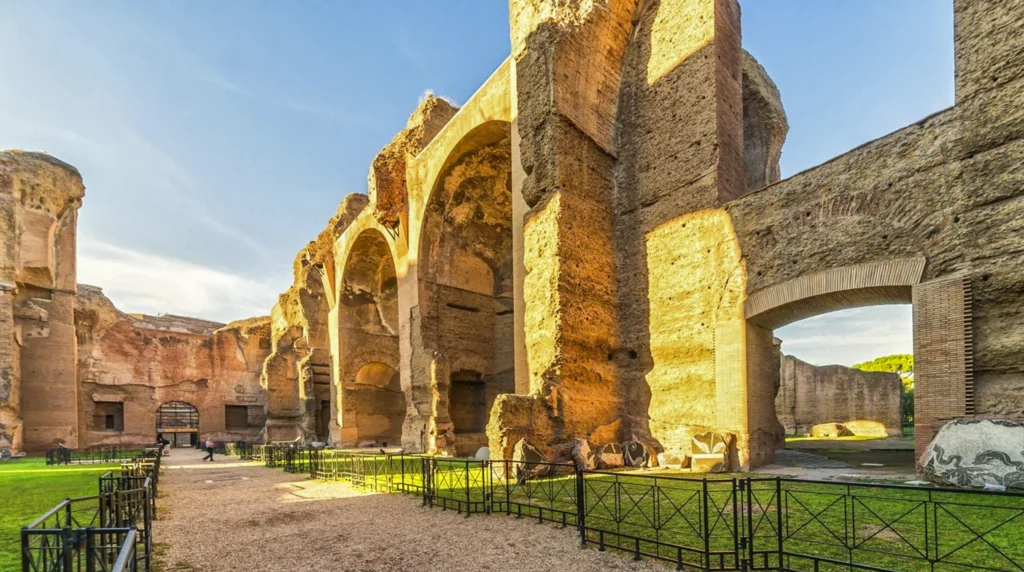 De baden van Caracalla 4 dagen in rome 4 days in rome 4 Tage in Rom