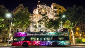 Hop-on Hop-off bus in Barcelona