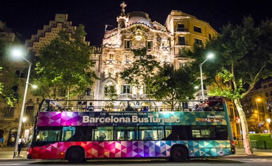 Hop-on Hop-off bus in Barcelona