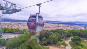Montjuïc-Seilbahn in Barcelona