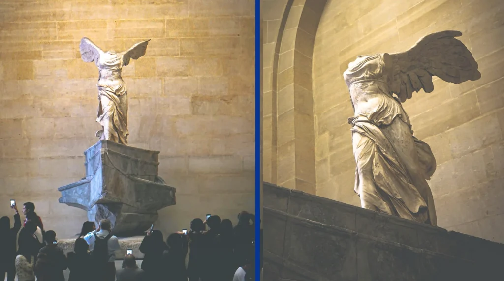 Nikè van Samothrake -louvre-parijs