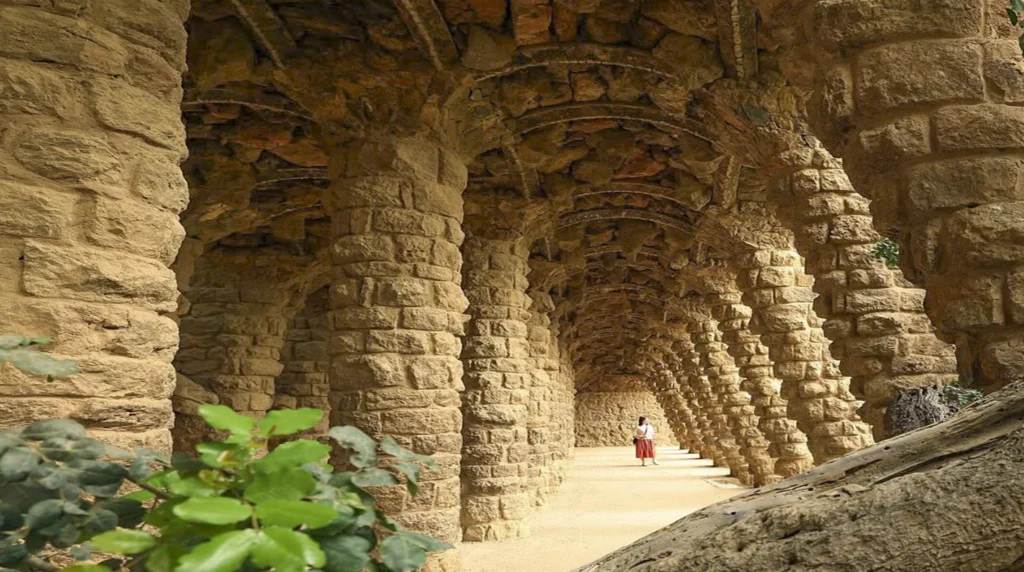 Park Güell-De viaducten-barcelona