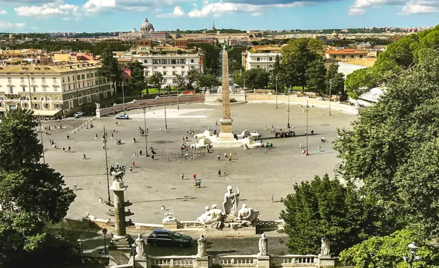 Rom besuchen, Städtereise nach Rom, Sehenswürdigkeiten in Rom, Piazza del Popolo