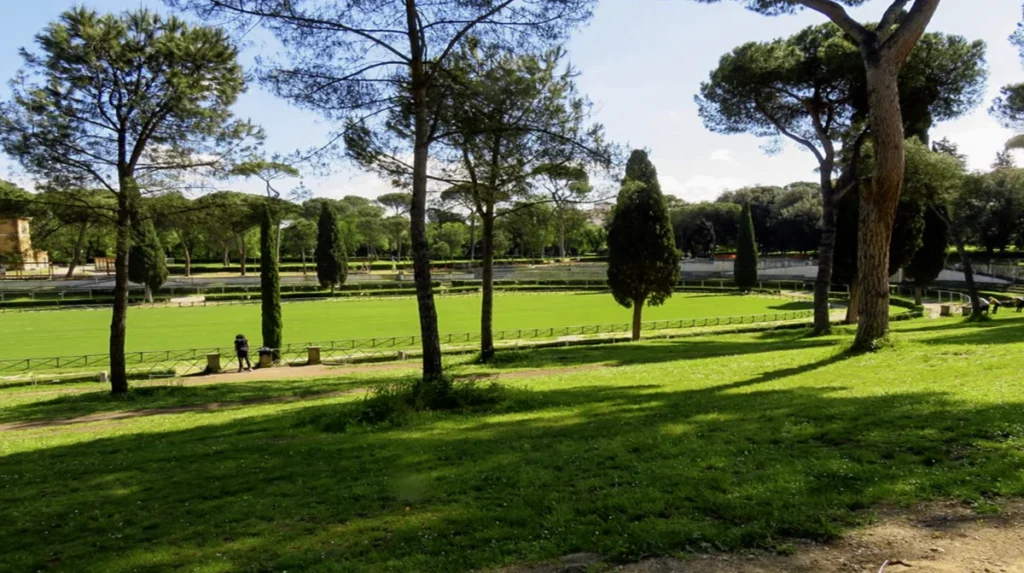 Piazza di Siena in Villa Borghese