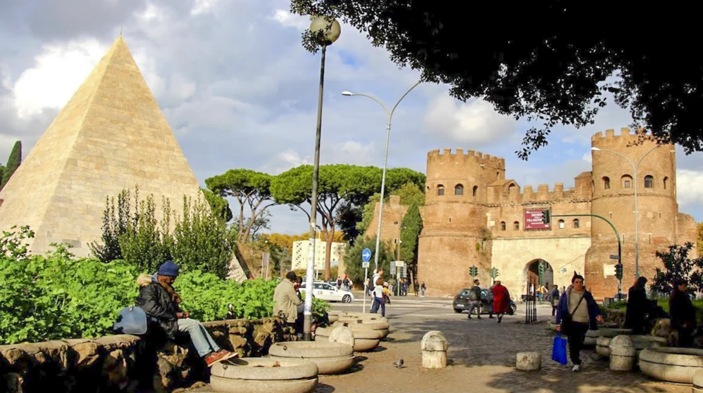 Piramide van Cestius-rome