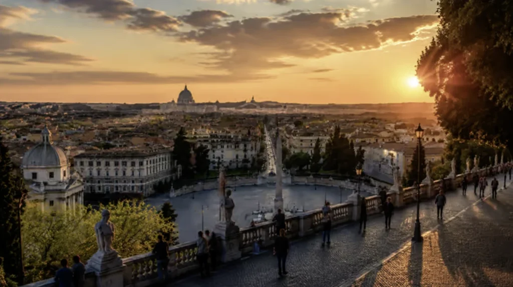Terrazza del Pincio in Rom