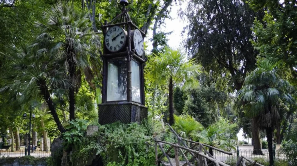 hydrochronometer in Villa Borghese