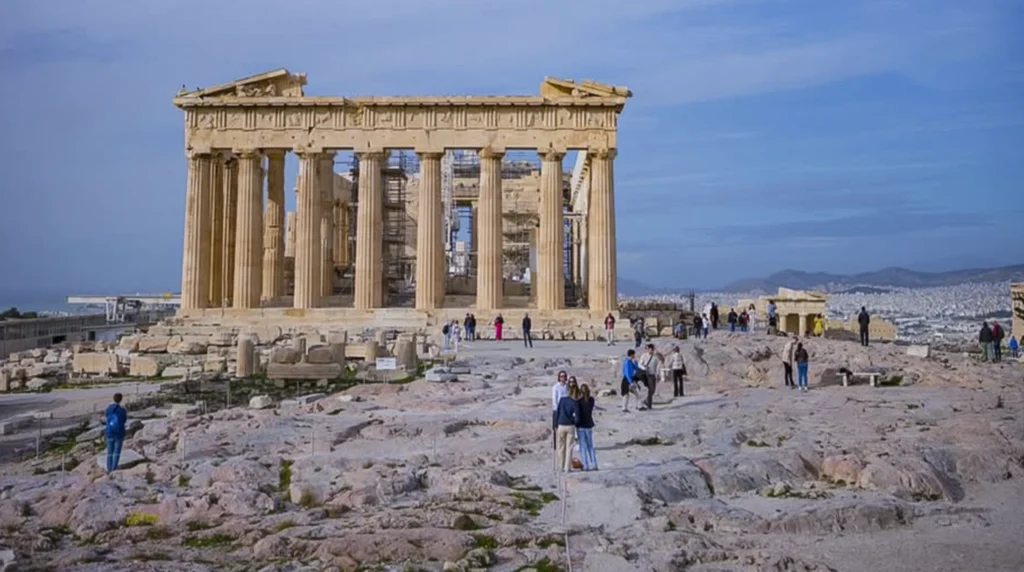 Parthenon-Acropolis in Athene