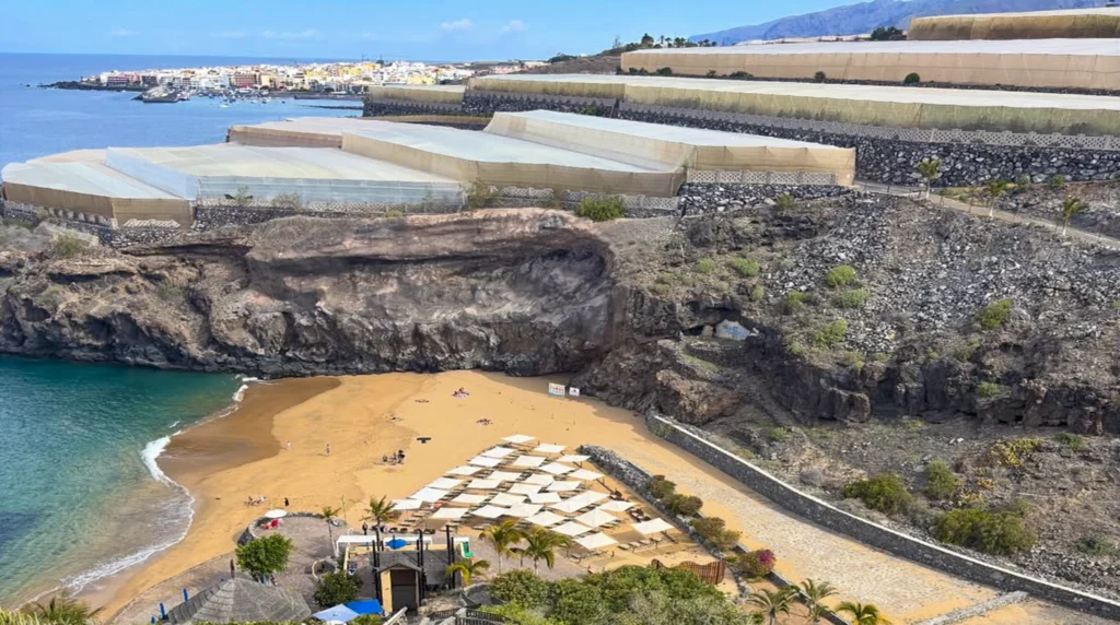 stranden op Tenerife-Playa Abama