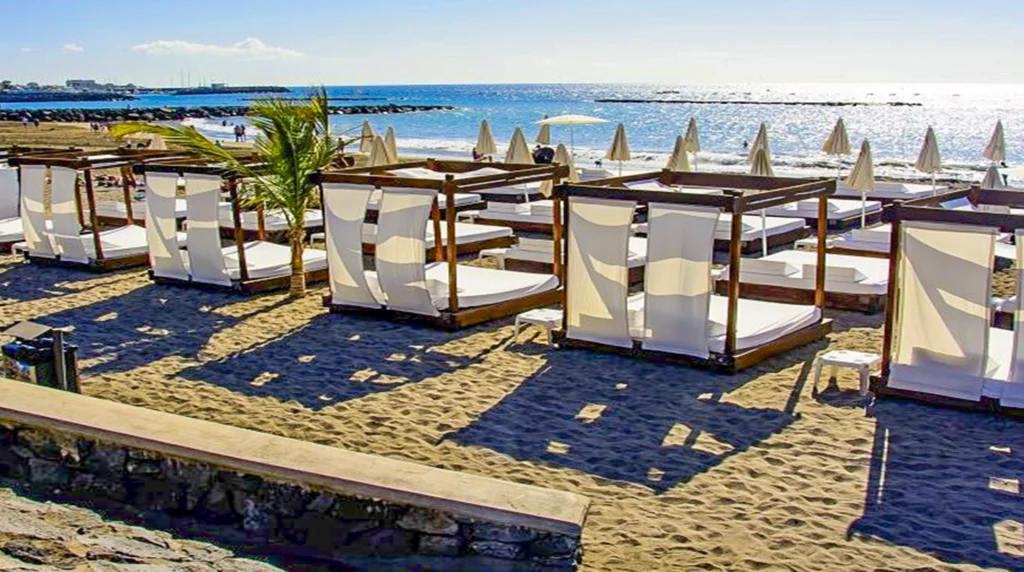 stranden op Tenerife-Playa Fañabé beaches in Tenerife Strände auf Teneriffa Costa Adeje