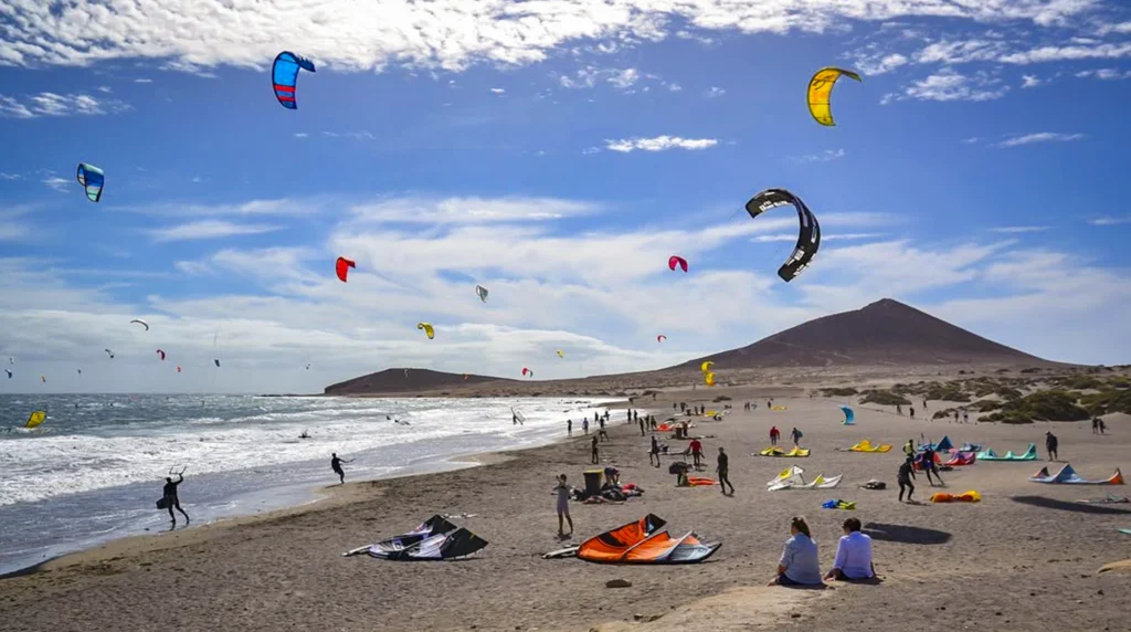 stranden op Tenerife-Playa del Médano