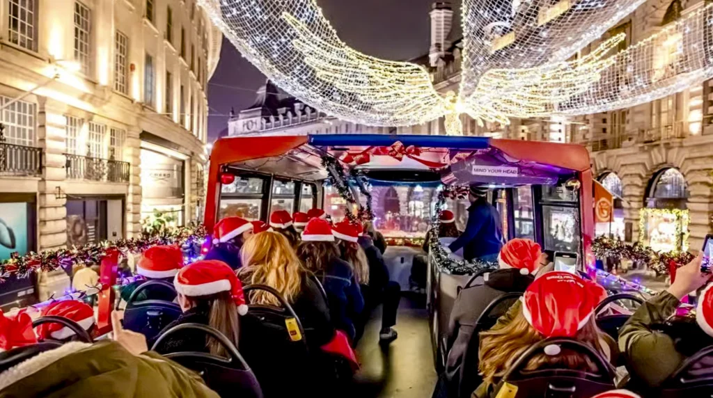 Weihnachtsbeleuchtungstour in London