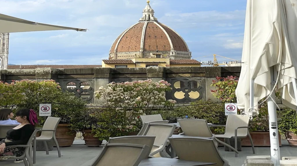 Uffizi Museum rooftop terrace