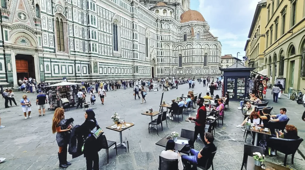 Piazza Duomo in Florenz