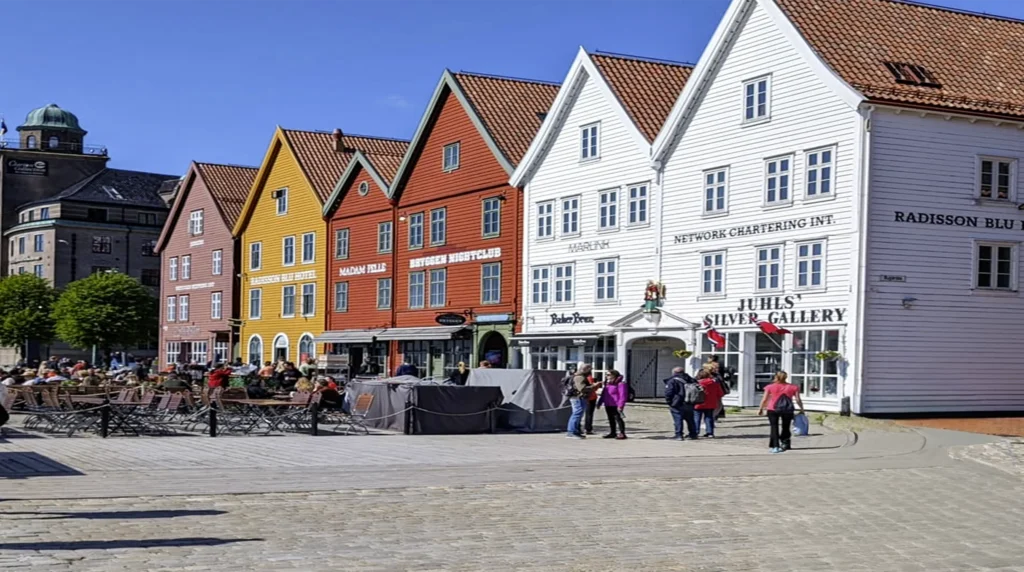 Bryggen in Noorwegen