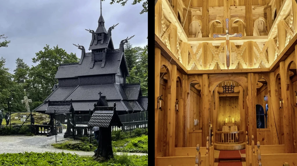 bezienswaardigheden in bergen-Fantoft Stavkirke